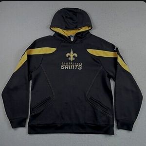 Mens' Reebok NFL Onfield New Orleans Saints Hoodie size S